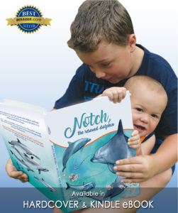 Notch, the Rescued Dolphin - children's book about marine life and ocean conservancy