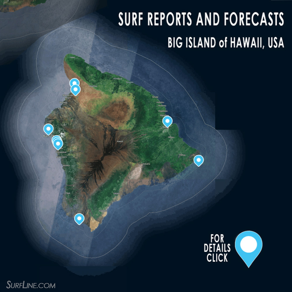 A screenshot of Surfline.com