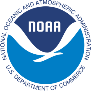 US department of commerce and the nautical oceanic and atmospheric administration badge