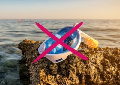 Why we Banned Full-Face Snorkeling Masks from our Manta Ray Activities