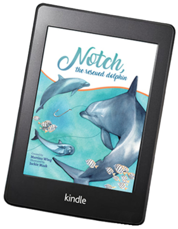 Notch-the-rescued-dolphin-kindle Notch dolphin children's book - kindle